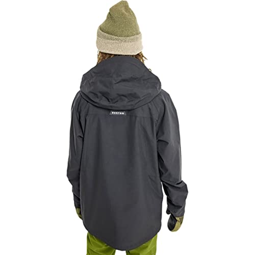 Burton Jaqueta masculina padrão Lodgepole 2L, preta verdadeira, média