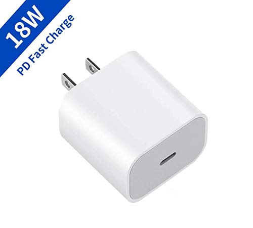 USB C Charger 18W PD Fast Charger-LaoFas Wall Type C Power Delivery for iPhone 11/11 Pro/11 Pro Max/X/XS/XR/8/8 Plus, iPhone SE, iPad Pro, Pixel 3/4, Galaxy S10+/S10/S9, LG and More