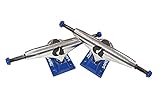 Glutier Sakari Ejes de monopatín Skate Skateboard Trucks (Set 2) 5.25 Raw Blue