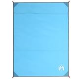 Le design coupe-vent avec languettes d'angle et 4 piquets en plastique (15 cm) assure une fixation stable au sol. Cette couverture polyvalente s'adapte à tous les scénarios d'extérieur et s'intègre harmonieusement dans l'environnement naturel.