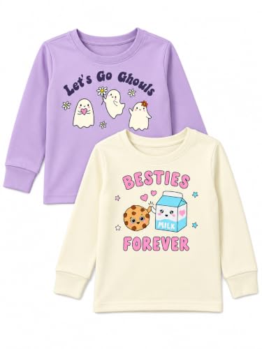 Image of TuddyBuddy 100% Cotton Full Sleeves Half Sleeves Baby Girl's Top Cum T-Shirt for Summer