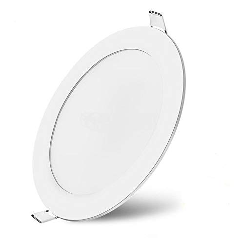 15W LED Panel Einbaustrahler Spot Einbauleuchte Ø19.8 Warmweiß 3000K 1280 Lumen Deckenleuchte Rund