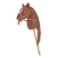 HKM Kids Mini Hobby Horse Redbrown One Size