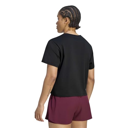 adidas Femme Tennis Culture Graphic Shirt, Black, S
