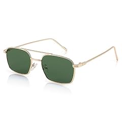 008 Gold Frame/Green Lens