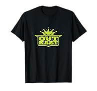 Music band merchandise design. Official Licensed Merchandise for Outkast Lightweight, Classic fit, Double-needle sleeve and bottom hem Lightweight, Classic fit, Double-needle sleeve and bottom hem
