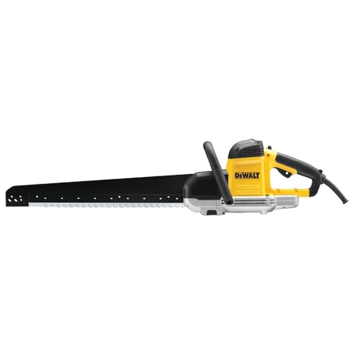 DEWALT Alligator 430 mm-Spezialsäge DWE399 (1.700 Watt für Schnitte in Porenbeton und Gips Schnellstopp Schwertlänge 500 mm Schnittlänge 430 mm)