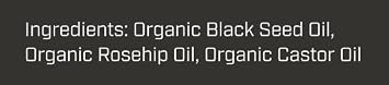 Organic Castor Oil, Rosehip Oil & Black Seed Oil for Face - Anti-Aging Facial Oil & Moisturizer for Women, Natural Ancient Remedy for Hydrated, Glowing Skin - Cold Pressed Face Oil (2 Fl Oz)