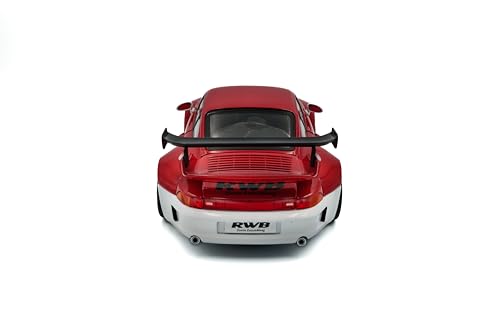 Solido Modelo RWB Bodykit Porco Rosso 1:18 Rojo miniatura 4