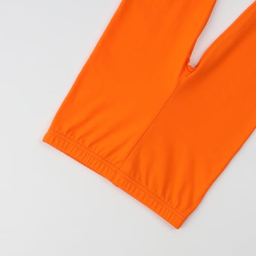 Image of HOOLCHEAN Baby Toddler and Little Girls Cotton Ruffle Leggings