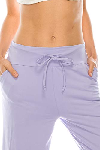 Leggings Depot Women's Fashion Pajama Lounge Pants With Pockets-Pj20-Lavender-Xl #TOP3