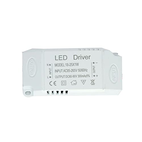 Foco downlight driver LED 18-25W con fuente de alimentación de amplio voltaje estable 2
