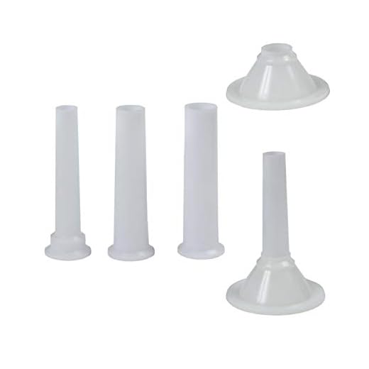 Juego Embudos Plastico Para Maquina Picar Carne Nº 5 (4 Piezas)