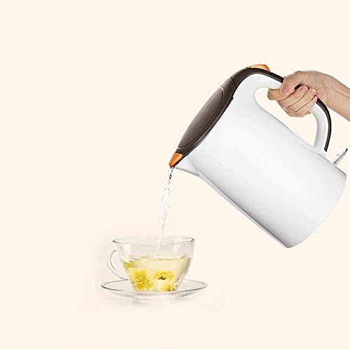 XBR Kabelloser elektrischer Wasserkocher, Wasserkocher 304 Edelstahl Isolierung Wasserkocher 1800W 1,7L Automatische… – Bild 3