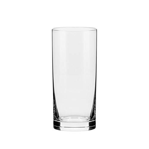 Jogo de 6 Copos de Cristal Água 300ml Flat Classic