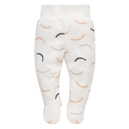 Pinokio HSchlafhose Le Tigre, 95% Cotton 5% Elastane Ecru, Streifen, Jungen 50-74 (50)