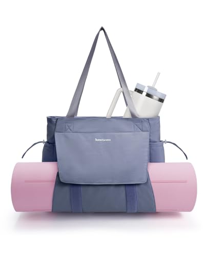 sportsnew Yogatasche Damen Groß Wasserdicht Yoga Tote Tasche mit...