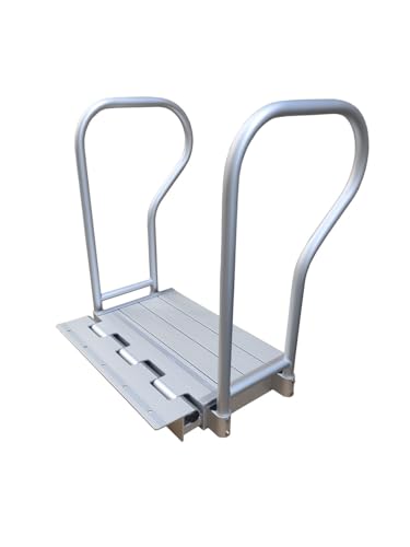 Brocraft Boat Boarding Platform/Boarding Ramp Step/Dock Board Platform with Handrail