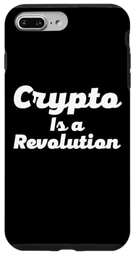 Crypto Is a Revolution Cryptocurrency Is The Future Of Money �X�}�z�P�[�X iPhone 7 Plus/8 Plus �p