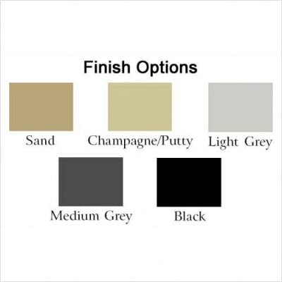 Bench Pedestal, 16-1/4 in, Sand