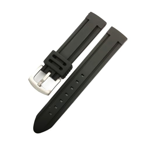 Bracelet de montre rechange étanche en silicone universel 24mm