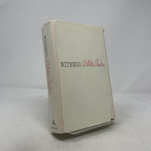 Witness 039445233X Book Cover