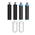 Waterdrop NSF/ANSI 42&372 Standard Gravity Water Filter, Replacement for Berkey® BB9-2 Black Filters & PF-2® Fluoride Filters & Alkaline Water Filter