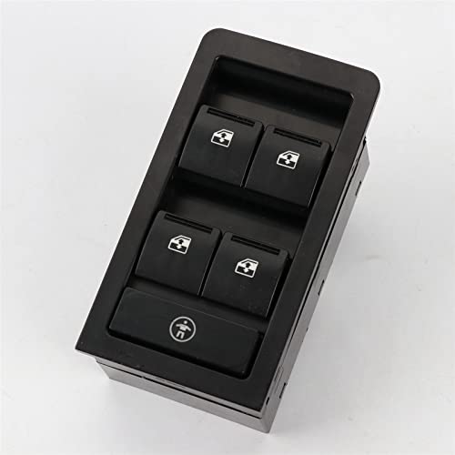 Rilycay Interruptor de ventana eléctrica,Interruptor de control de ventana eléctrica,Interruptor de ventana principal de energía de 13 pines para Holden Commodore VY/VZ 02-07 Cover