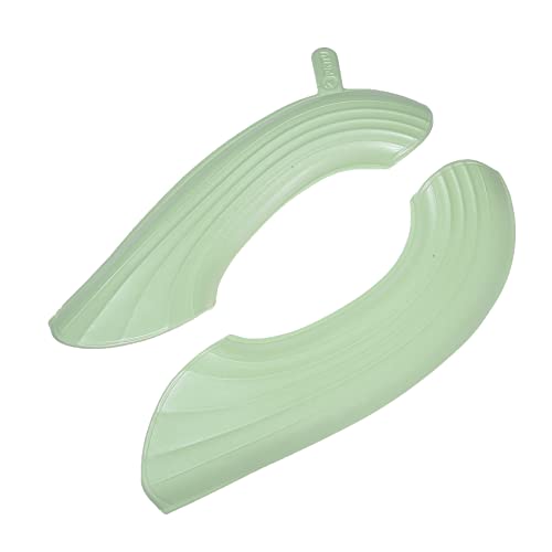 CRAFX Weiche Toilettensitzauflage mit Griffen, waschbare Toilettenwärmerauflagen, warm, hautfreundlich für universelle Toilettenauflagen,grün – Bild 7