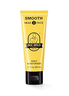 Bee Bald Smooth Head and Face Moisturizer, 1.7 oz