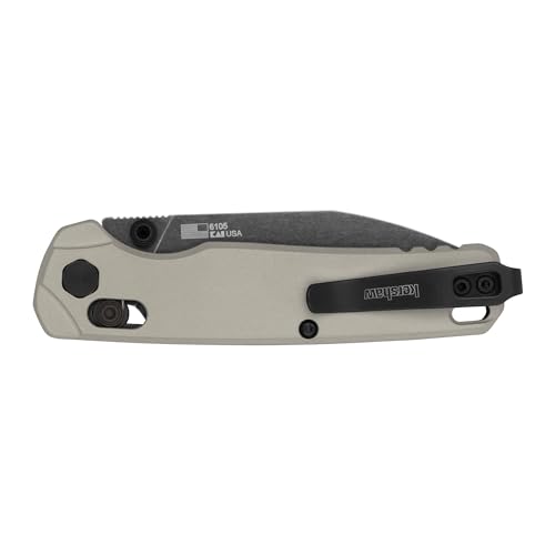 Image of Kershaw Bel Air Pocket Knife, Made in The USA, 3.1 inch CPM MagnaCut Steel Blade, EDC Design, Duralock Locking Mechanism, Manual Folder, Pocketclip