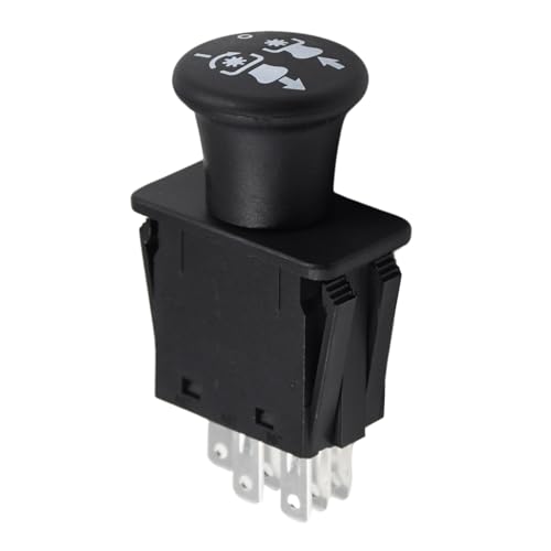 PTO Switch 10 AMP Upgrade 582107601 Compatible with Husqvarna Craftsman 582107601 Ariens 21546196 Delta Dixie Chopper 6201-303 6204-303 Bush Hog 50018299 Wright 52420003 Dixie Chopper 6201-303 by Manioiity - Image 2
