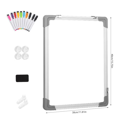 Tableau blanc effaçable double face pour ne plus gaspiller de papier pendant vos notes - 3