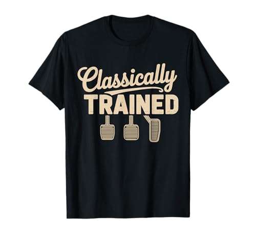 Classically Trained Manual Car Pedals Driving T-Shirt