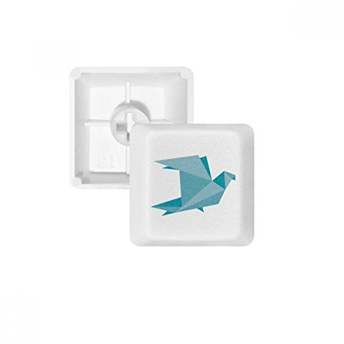 Keycaps PBT origami motif pigeon profil OEM R3 pour switch MX