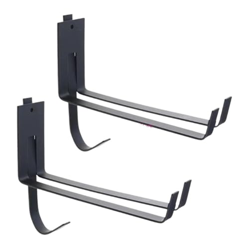 SOFXnng 2Pcs Wall Mounted Surfboard Rack Snowboard Rack Hanger Surfboard Wall Rack Display Stand Storage Rack for Indoor Outdoor