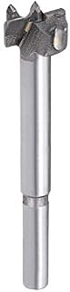 sourcing map Forstner Drill Bits 17mm, Tungsten Carbide Wood Hole Saw Auger Opener Woodworking Hinge Hole Drilling Boring Bit Cutter Gray