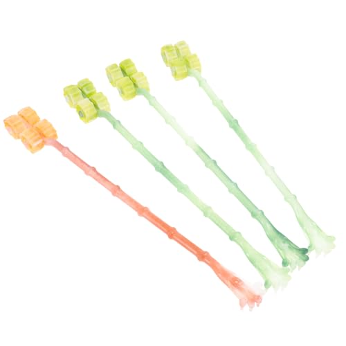 Baluue 4pcs Rolling Wheel Back Scratcher for Instant Itch Relief Portable Body for All Ages Scratcher Roller for Comfort and Relaxation