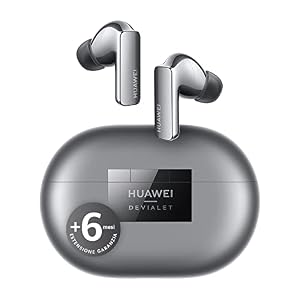 Auricolari Bluetooth Huawei FreeBuds Pro 2 con cancellazione del rumore, doppio Speaker, Audio Hi-Res, IP54, colore Silver Frost 