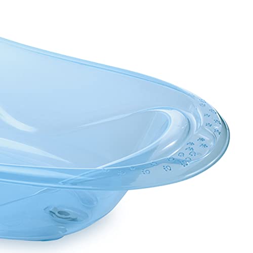 Adoleta Bebê Banheira Infantil 20 L Azul Translúcido