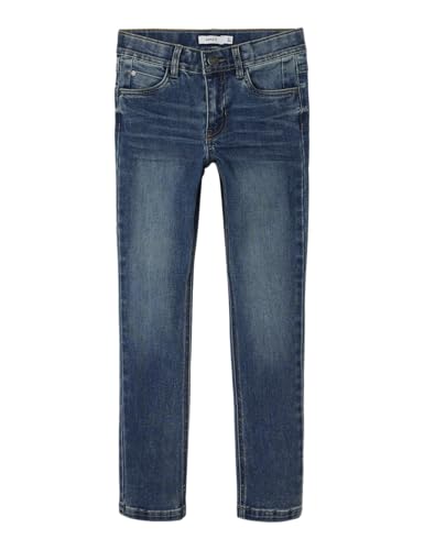Jeans NKMTHEO XSLIM para niños vaqueros Name It corte ajustado gris