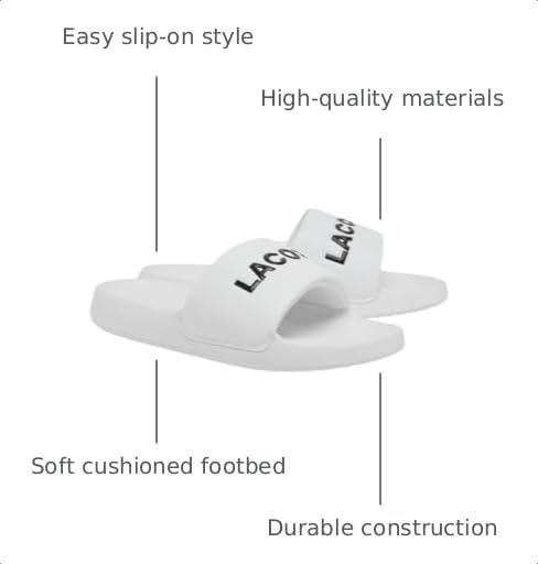 Image of Lacoste Men's Serve Slide 1.0 Sandals