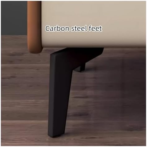 Modern Bedside Table Nightstand with Storage - Small Side Table with 2 Drawers & Sturdy Metal Legs - Perfect for Bedroom, Living Room, or Office