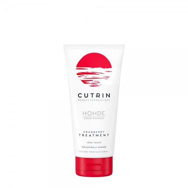 Traitement riche Hohde Cranberry 200 ml pour réparer et raviver l'éclat des cheveux roux ternes