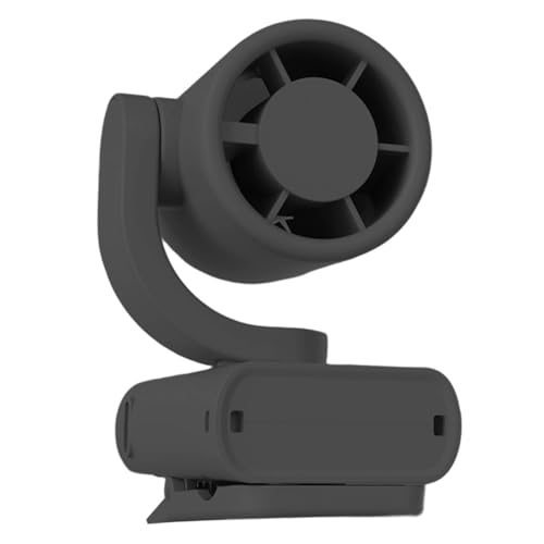 Aire acondicionado con clip y ventilador portátil recargable de 180 grados para coche y camping 2