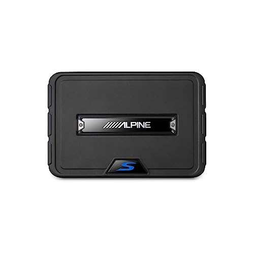 Alpine SS-SB10 Single 10” S-Series Shallow Preloaded Subwoofer Enclosure - Thumbnail 2