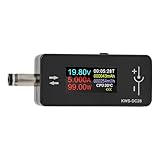 BlissfulAbode Diagnostica degli apparecchi elettrici 0,96 TFT Esposizioni 0 - monitoraggio in tempo reale di misurazione corrente 12A per i monitor di computer