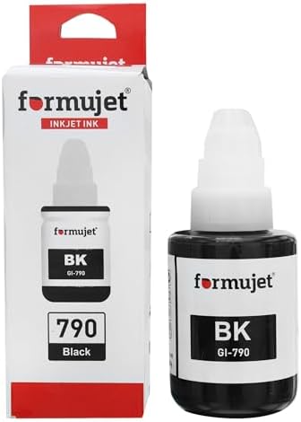 Formujet GI-790 Inkjet Ink Black (135g) Compatible Refill Ink for Canon ...
