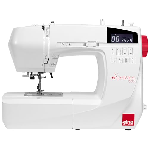 Elna eXperience 550 Stylish Computerized Sewing Machine with 50...