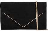 Venoline Bolso de noche de ante sintético para mujer, Medium